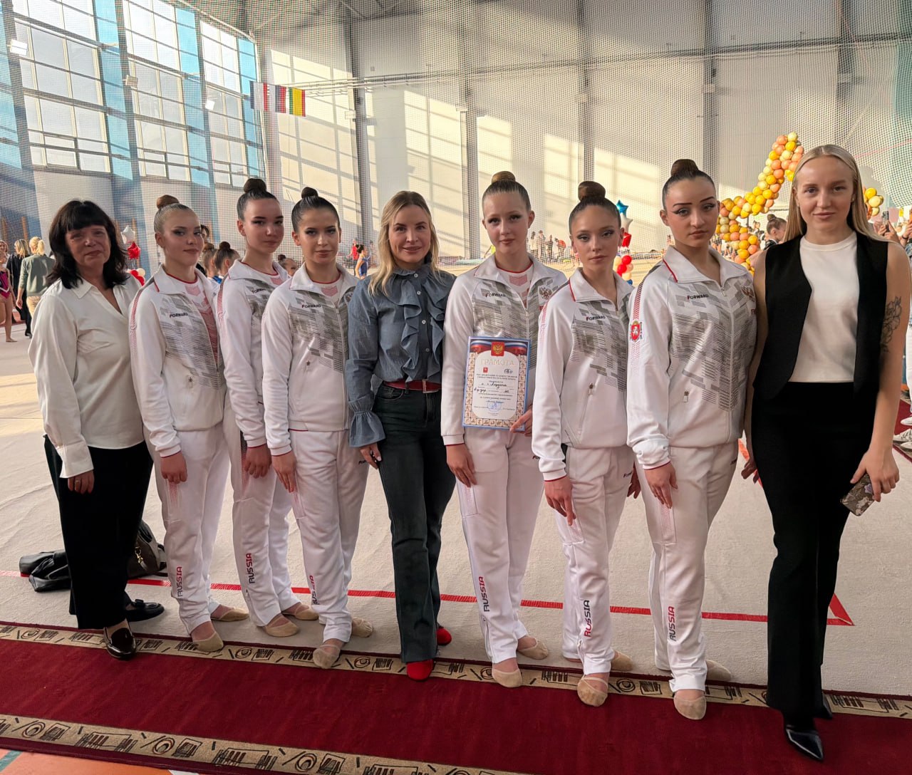 Министр спорта Республики Крым приняла участие в открытии соревнований по художественной гимнастике «Легенды Крыма» Министр спорта Республики Крым приняла участие в открытии соревнований по художественной гимнастике «Легенды Крыма»