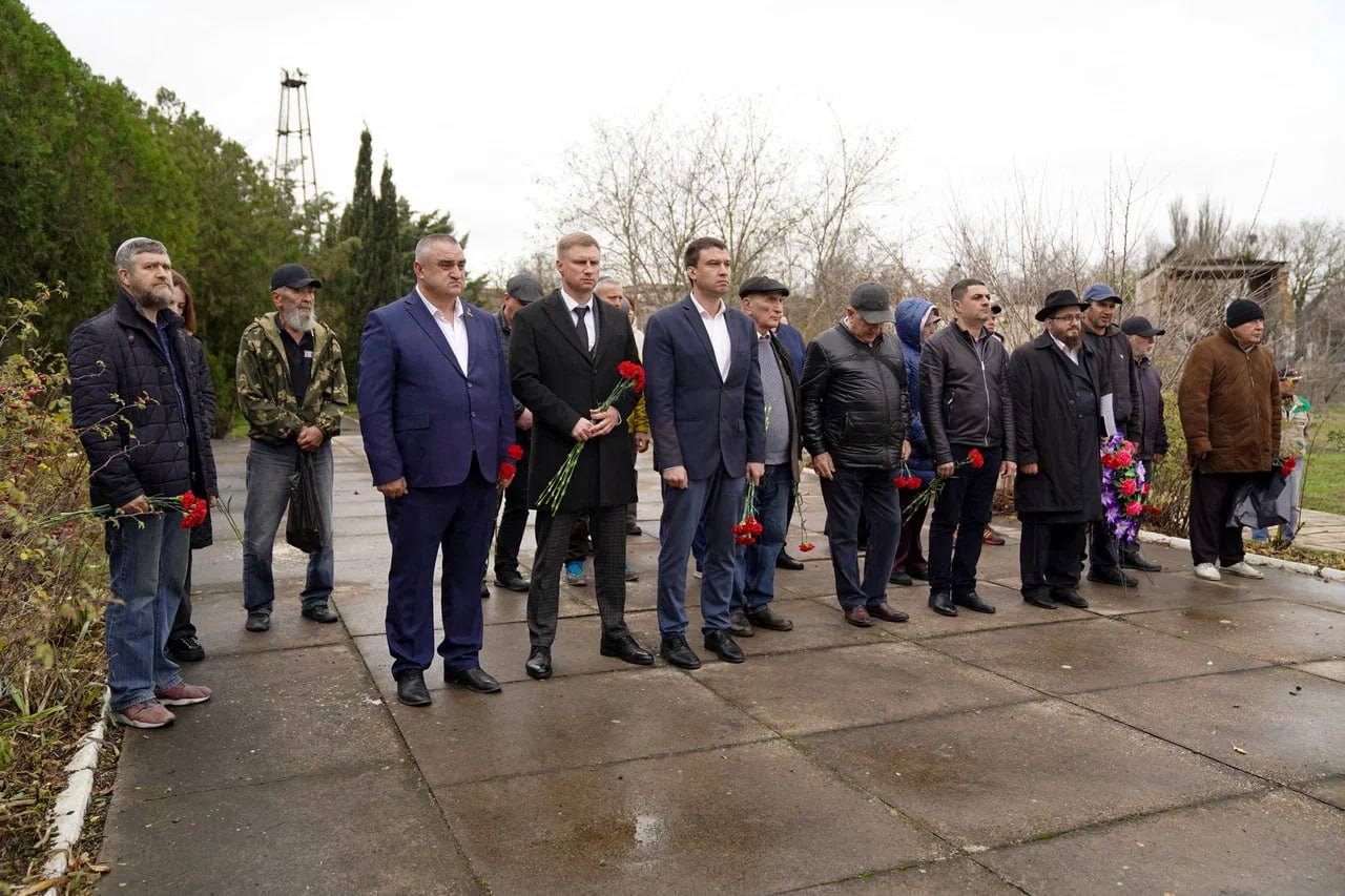 В Евпатории почтили память крымчаков и евреев, ставших жертвами нацизма