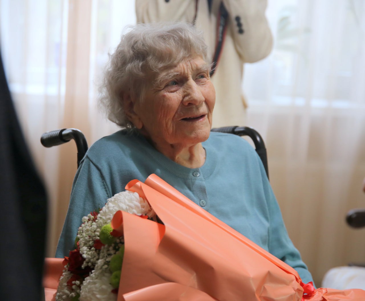 102 года ветерану Великой Отечественной войны – Мелединой Антонине Александровне 102 года ветерану Великой Отечественной войны – Мелединой Антонине Александровне