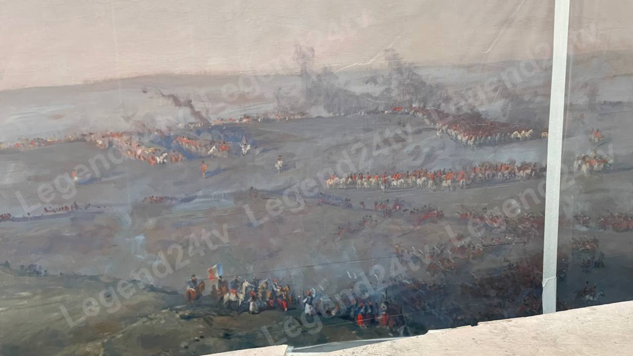 Полотно панорамы «Оборона Севастополя 1854-1855 годов» отреставрировали наполовину