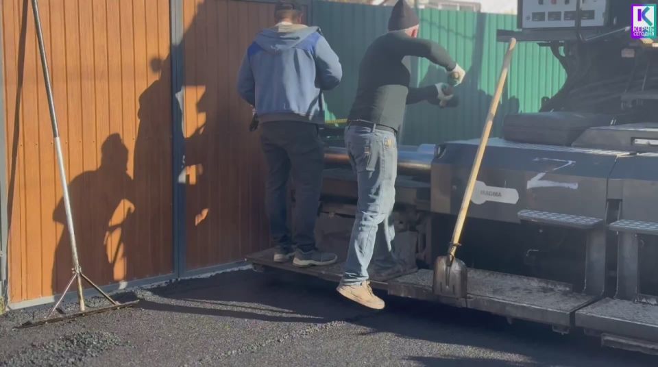 На улице Молодежной завершается ремонт дороги