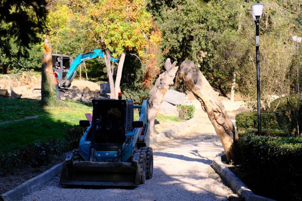 Янина Павленко: Ремонт парка-памятника садово-паркового искусства «Массандровский» движется к финалу – работы выполнены на 90%, завершение планируется до конца года Янина Павленко: Ремонт парка-памятника садово-паркового искусства «Массандровский» движется к финалу – работы выполнены на 90%, завершение планируется до конца года