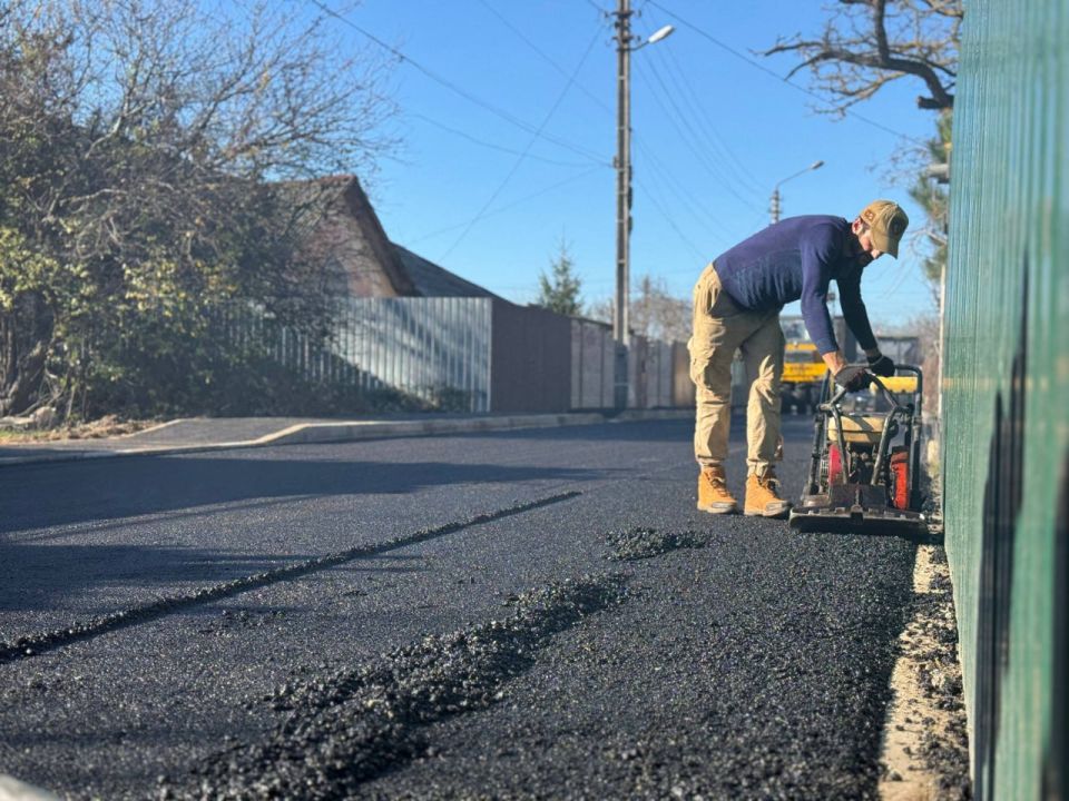 На улице Молодежной завершается ремонт дороги На улице Молодежной завершается ремонт дороги