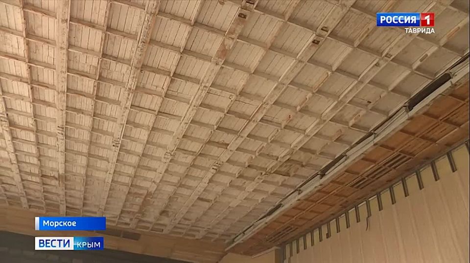 Историческое преображение переживает Дом культуры в селе Морское