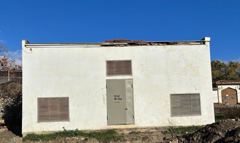 ГУП РК «Крымэнерго» подключило к электросетям очистные сооружения в Судаке