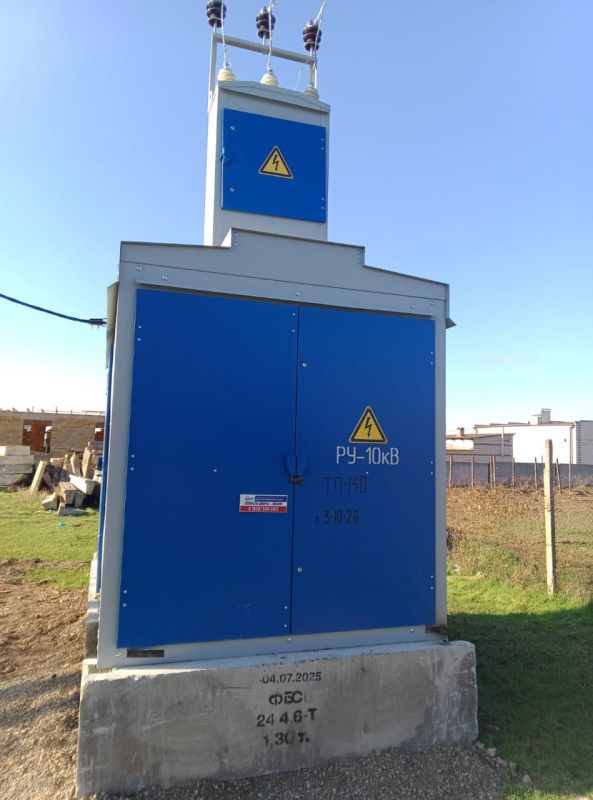 ГУП РК «Крымэнерго» улучшает качество электроснабжения жителей Джанкойского района