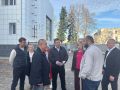 Юрий Нестеренко: Совместно с руководством района и представителями подрядной организации проинспектировал ход работ по капитальному ремонту Дома культуры в селе Перово