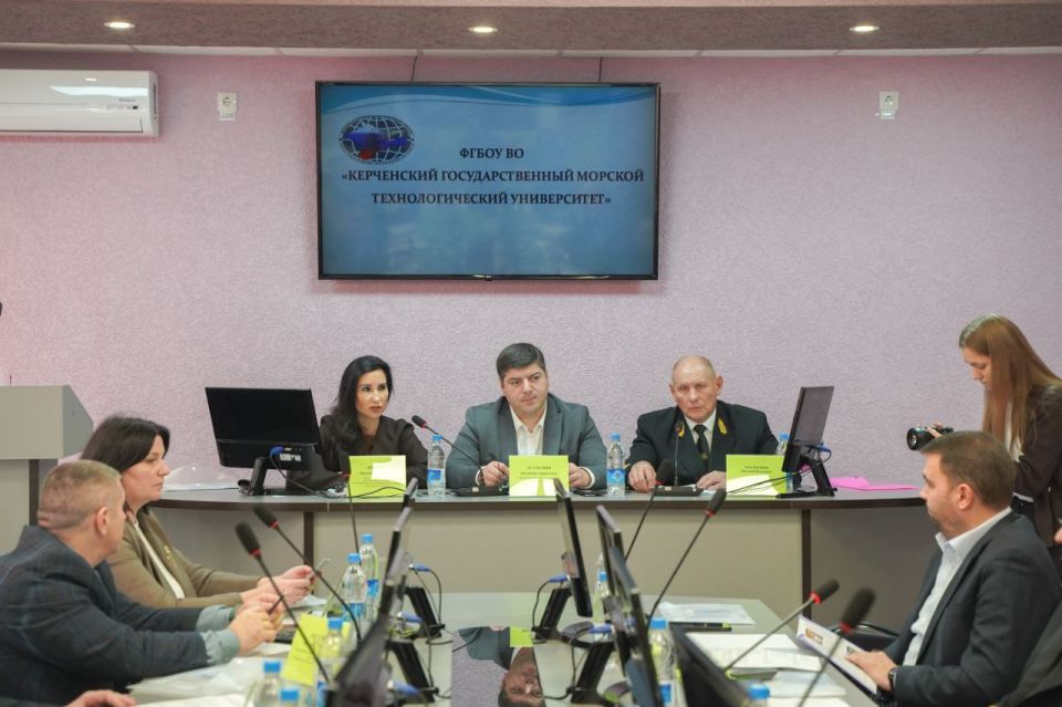 В Керчи на базе КГМТУ состоялось совещание по вопросу подготовки кадров в сфере морской деятельности