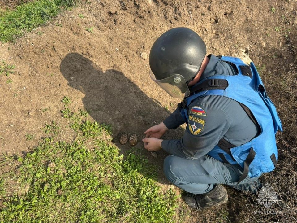 Обезврежены взрывоопасные предметы Обезврежены взрывоопасные предметы