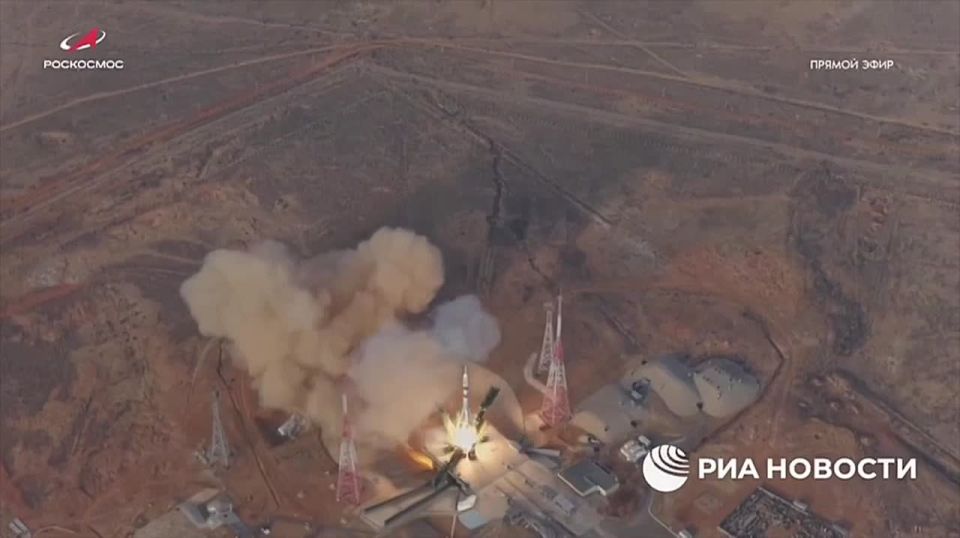 Поехали!: Ракета "Союз-2.1а" стартовала с Байконура к МКС