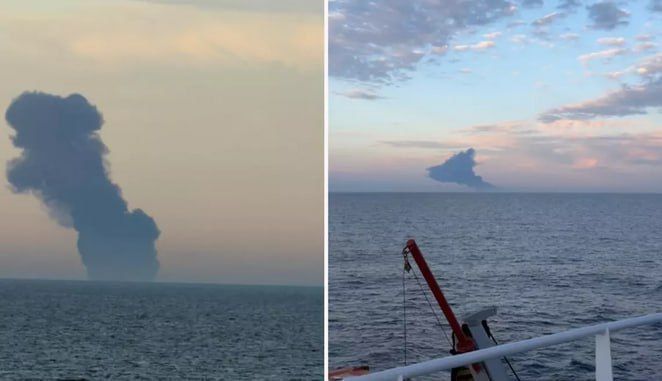 Сообщается, об атаке на два танкера Kairos и Virat из состава российского "теневого флота" в Черном море