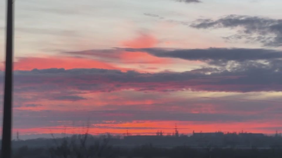 Завораживающий закат в Крыму