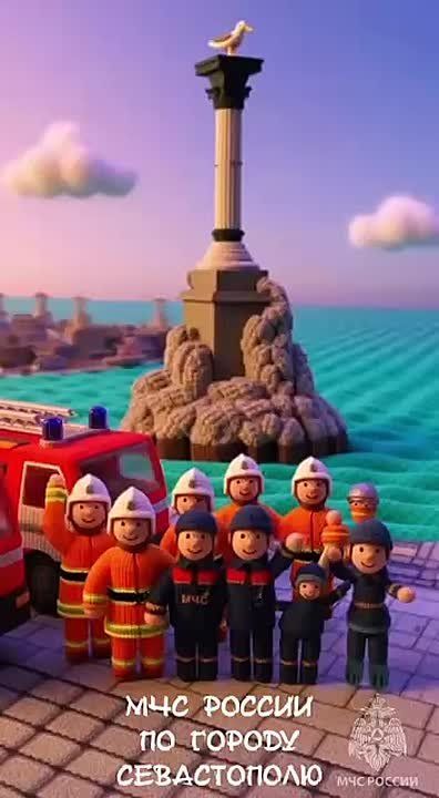 Севастопольские сотрудники МЧС открыли для себя вязаный мир