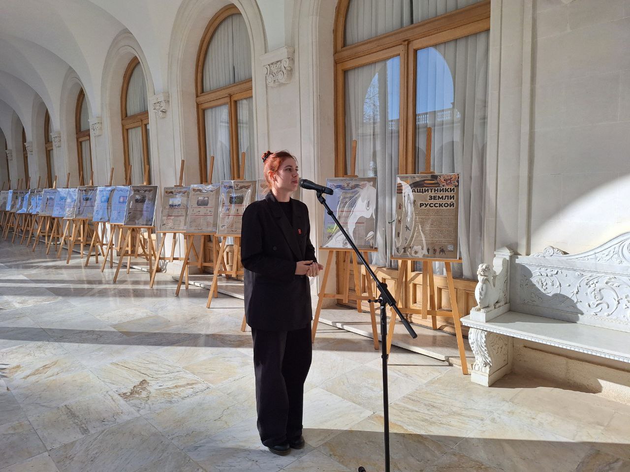 Презентация выставки «Защитники земли русской» прошла в Ливадийском дворце Презентация выставки «Защитники земли русской» прошла в Ливадийском дворце