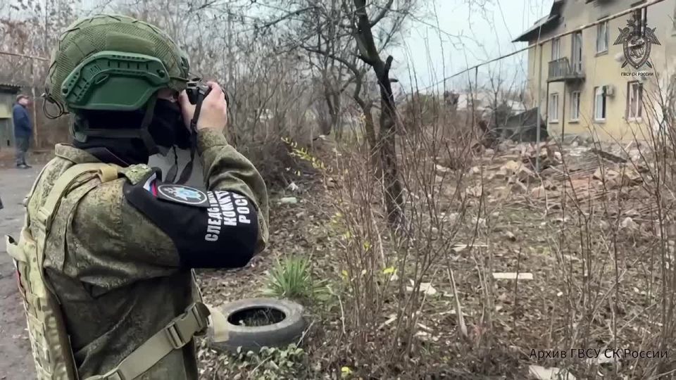 За прошедшие сутки следователями СК России зафиксированы очередные преступления ВФУ в отношении мирного населения ДНР