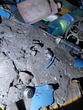 В ДНР мужчина пытался разобрать артиллерийский снаряд и подорвался на нём