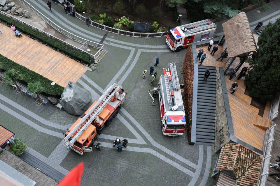 Пожарная безопасность нового года на южном берегу под контролем МЧС России