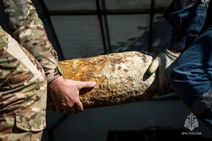 1 В Севастополе обезвредили 50-килограммовую авиабомбу времен Великой Отечественной войны