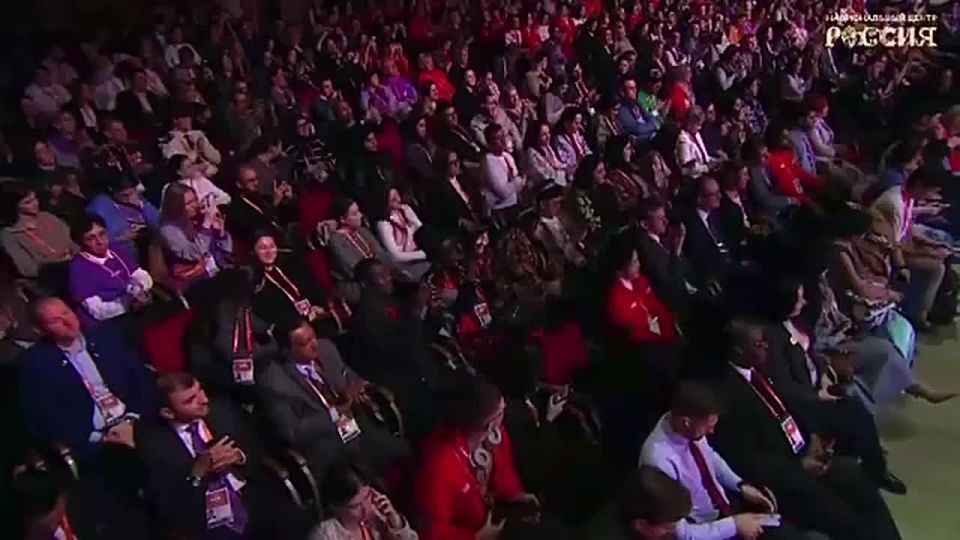 "Я горжусь быть русским. Я горжусь, что я здесь сегодня с вами"