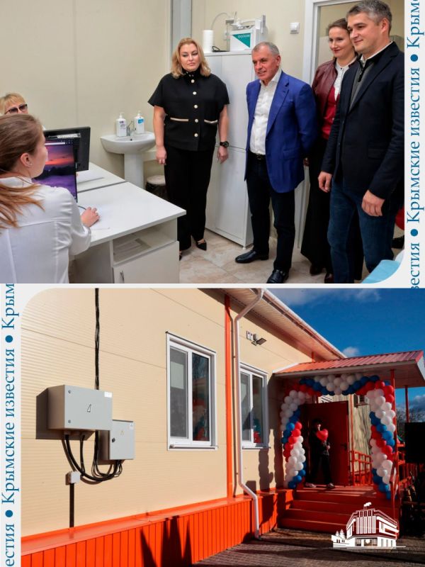 Новую амбулаторию открыли в посёлке Научный Бахчисарайского района