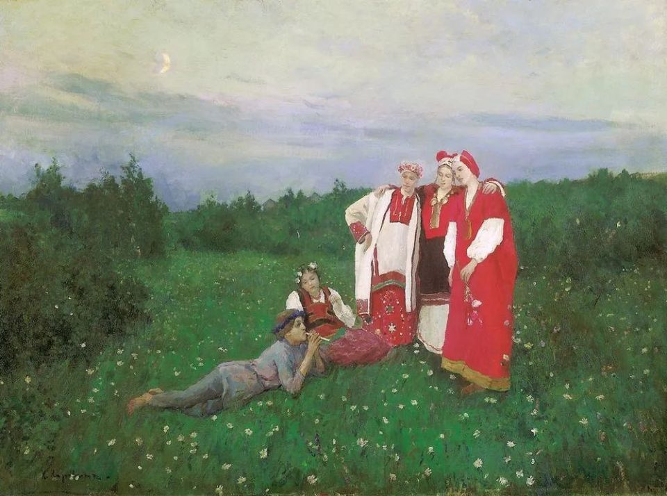 Константин Коровин уже в 1880-х годах увлекся новым для России живописным течением, его работу «Портрет хористки» называли «первой ласточкой русского импрессионизма» Константин Коровин уже в 1880-х годах увлекся новым для России живописным течением, его работу «Портрет хористки» называли «первой ласточкой русского импрессионизма»