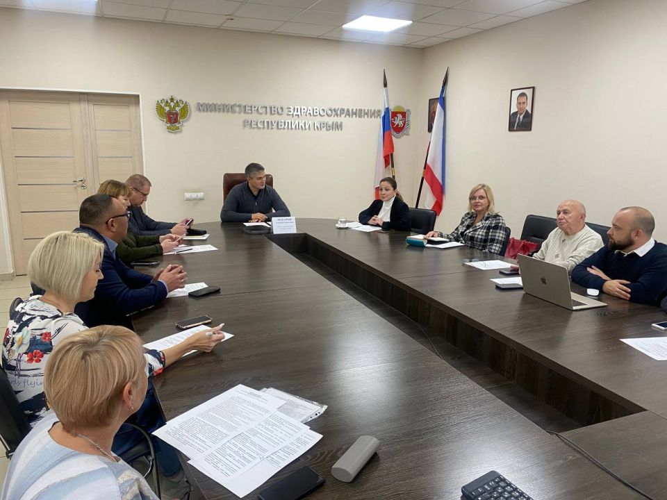Наталья Резниченко: 1 декабря состоялось 7 заседание Общественного Совета при Минздраве Крыма