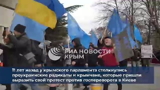 В Симферополе продолжаются съемки эпизодов сериала "Спецы" о событиях "Крымской весны"