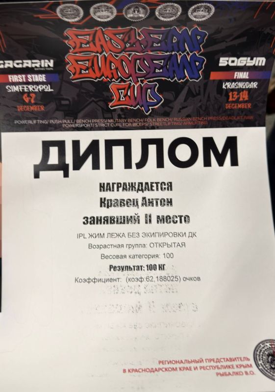 Антон Кравец: Спорт – это не просто норма жизни, это характер! Антон Кравец: Спорт – это не просто норма жизни, это характер!