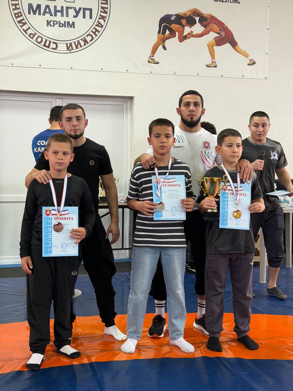 Достижения наших юных спортсменов на Открытом первенстве по греко-римской борьбе СШ «АТЛАНТ» в Бахчисарае Достижения наших юных спортсменов на Открытом первенстве по греко-римской борьбе СШ «АТЛАНТ» в Бахчисарае