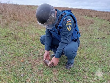 Обезврежены 6 взрывоопасных предметов времен Великой Отечественной войны
