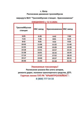 Уважаемые пассажиры г. Ялта!