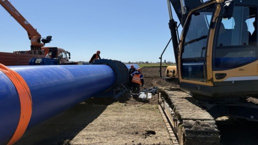 В Евпатории введен в эксплуатацию третий участок магистрального водовода