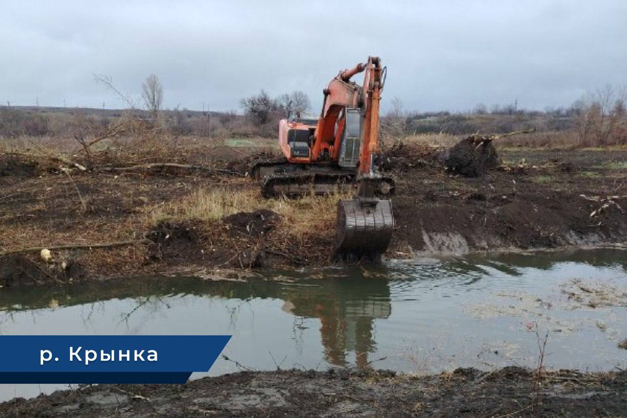 Более 23 километров рек расчистят в Донецкой Народной Республике Более 23 километров рек расчистят в Донецкой Народной Республике