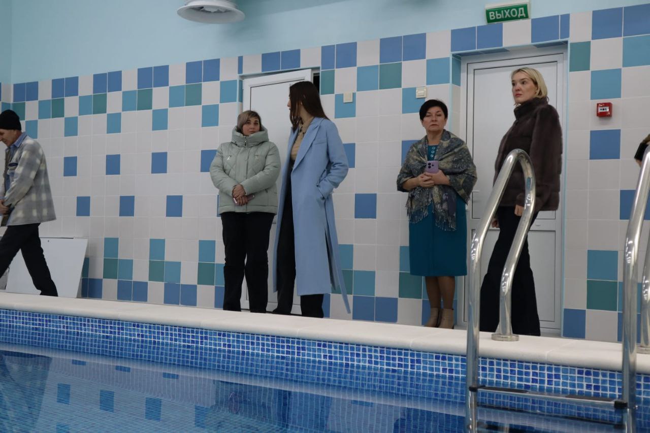 Инна Федоренко: Сегодня посетили парк и бассейн в с. Завет-Ленинский