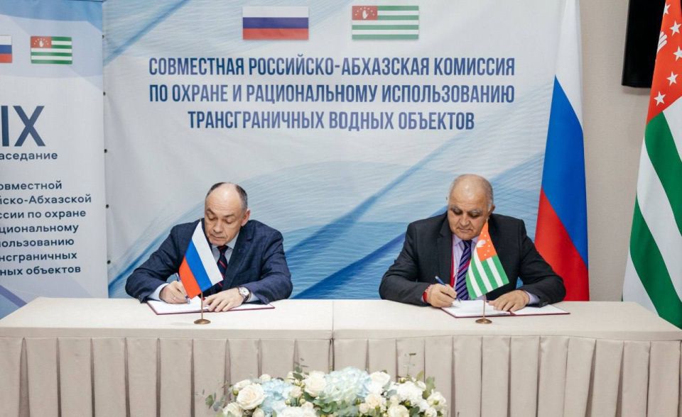 Россия и Абхазия подвели итоги совместной работы по мониторингу трансграничных вод Россия и Абхазия подвели итоги совместной работы по мониторингу трансграничных вод