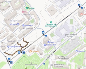 Обсудили с жителями Античного проспекта пешеходную сеть