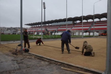 На центральном стадионе им. 50-летия Октября появятся 2 дополнительных футбольных поля