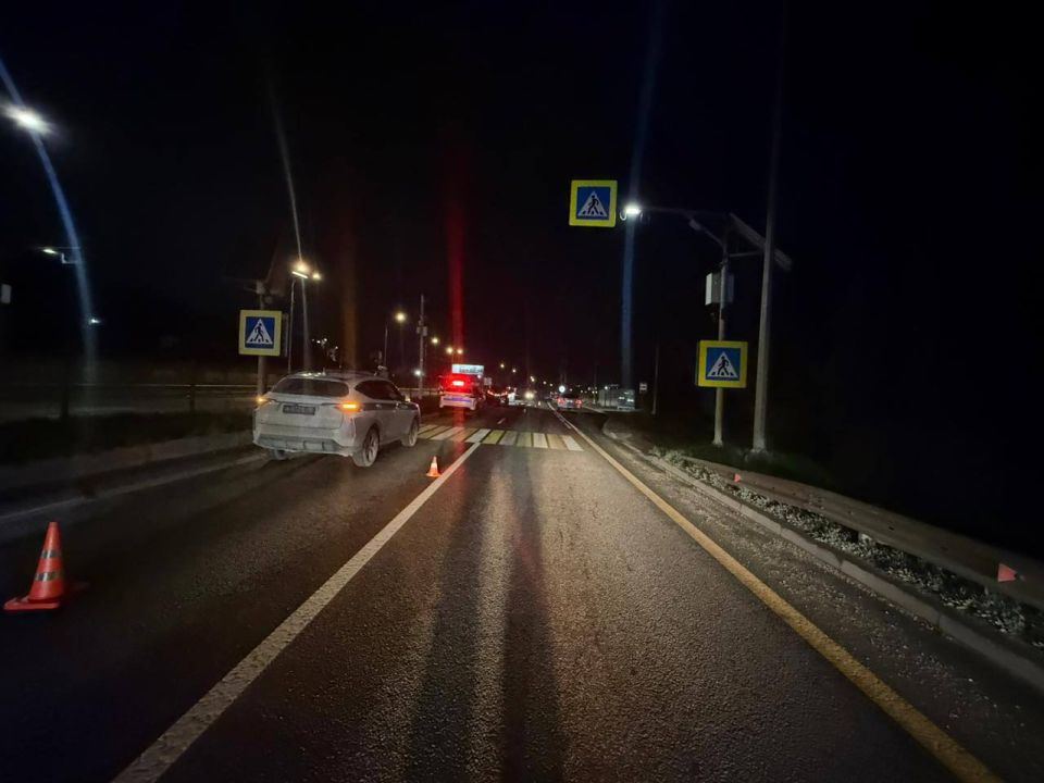 Госавтоинспекция устанавливает обстоятельства ДТП на автодороге «Севастополь-Инкерман» с пострадавшим пешеходом