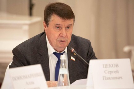Выступление первого заместителя Председателя Госсовета Республики Крым Сергея Цекова на заседании зимней сессии Ливадийского клуба: