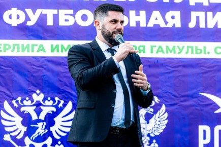 Шериф Османов: Принял участие в закрытии XI Чемпионата высшего дивизиона Национальной студенческой футбольной лиги, последний тур которого прошел в г. Евпатория