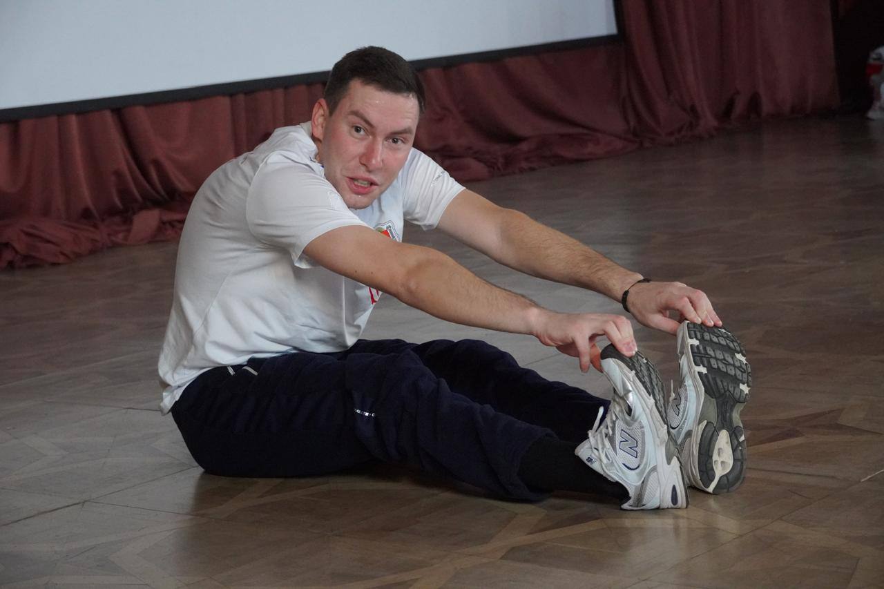 Ольга Торубарова: Второй день семинара-практикума «Мы вместе» для руководителей муниципальных городов и районов спортивной отрасли начался с утренней зарядки Ольга Торубарова: Второй день семинара-практикума «Мы вместе» для руководителей муниципальных городов и районов спортивной отрасли начался с утренней зарядки