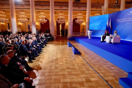 Владимир Немцев: Принял участие в заседании Президиума Совета законодателей, которое провели Первый заместитель Председателя Совета Федерации Андрей Яцкин и заместитель Председателя Госдумы РФ Ирина Яровая