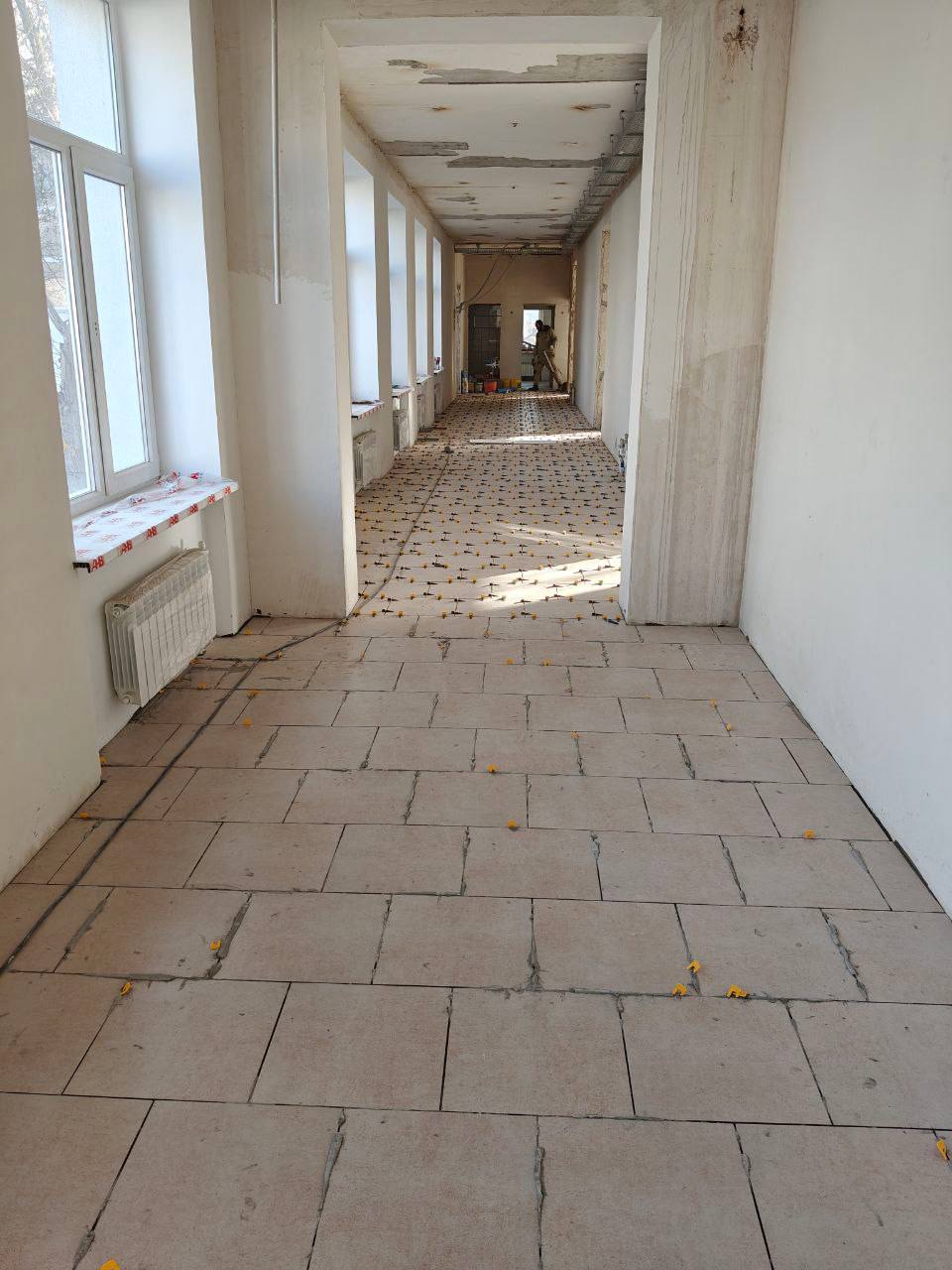 В Черноморском районе продолжается капремонт школы В Черноморском районе продолжается капремонт школы