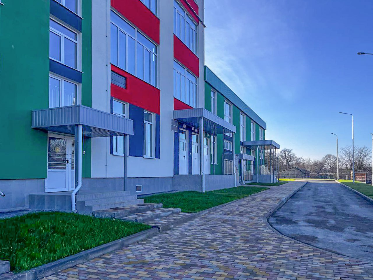 Под Симферополем завершили строительство новой школы на 600 мест