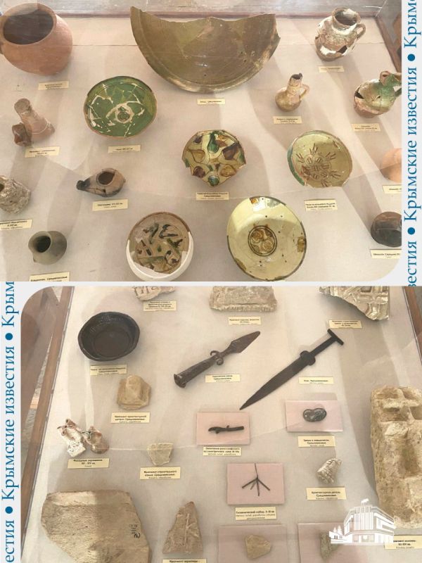 Керамику VIII века смогут увидеть посетители археологической выставки в Судакской крепости