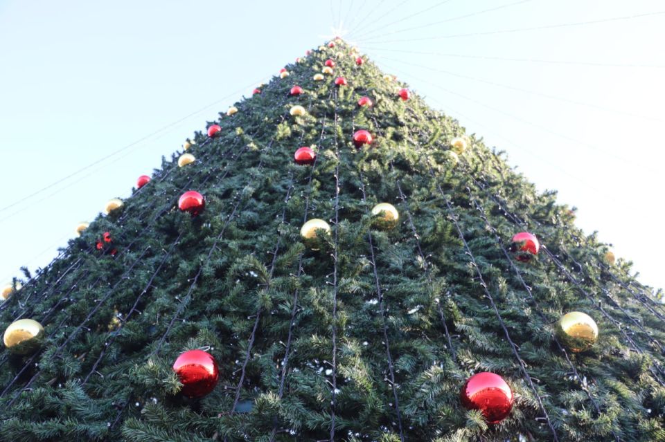 Завершаются последние приготовления к Новому году Завершаются последние приготовления к Новому году