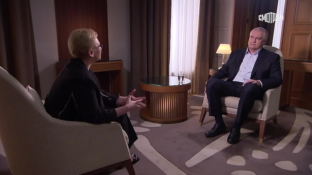 "Честно говоря, у меня никаких карьерных для себя перспектив нет": глава Крыма Сергей Аксенов рассказал о своих карьерных планах