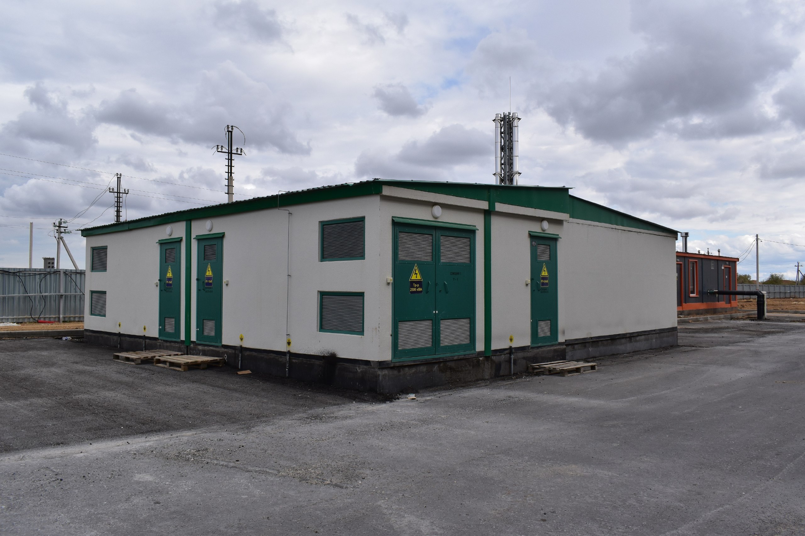 В Белогорском районе завершается строительство экотехнопарка В Белогорском районе завершается строительство экотехнопарка