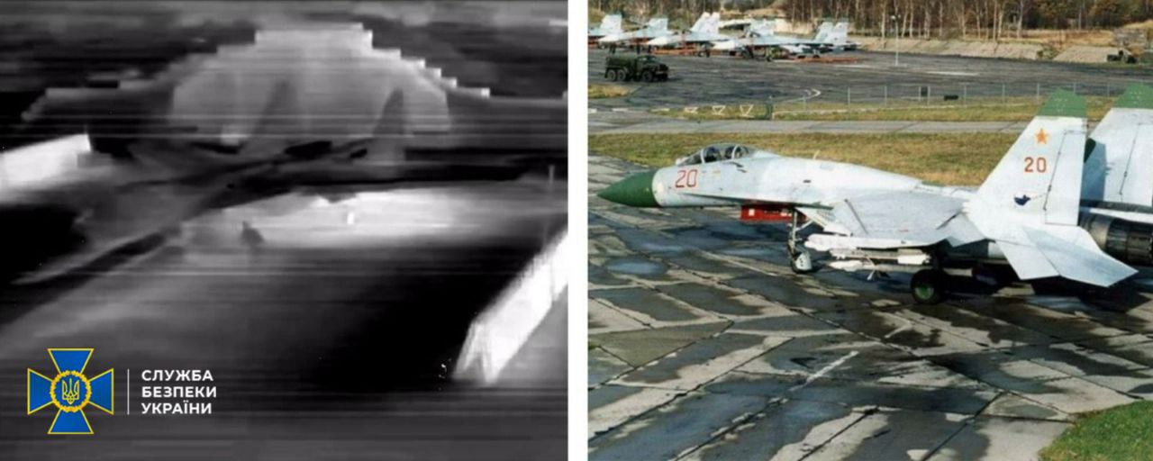 СБУ снова заявляет об атаке на аэродром Бельбек в Крыму