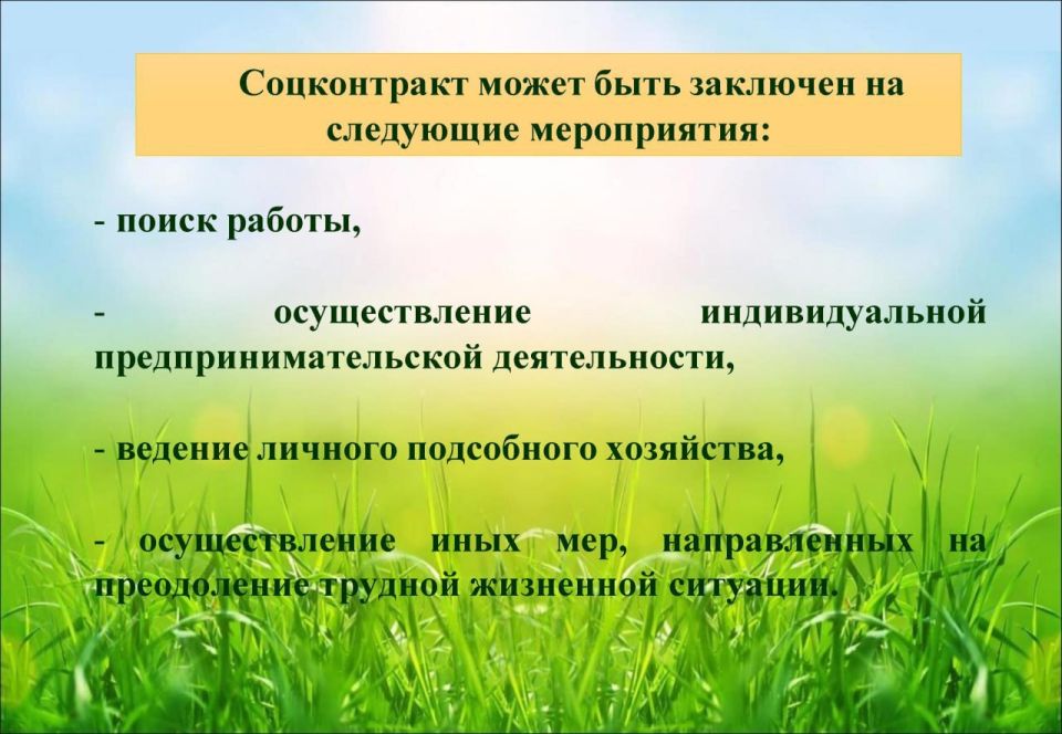 Государственная социальная помощь на основании социального контракта в Республике Крым Государственная социальная помощь на основании социального контракта в Республике Крым